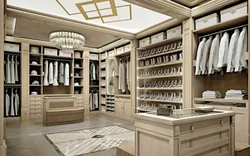 Dressing room with one door photo