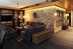 Cafe interior living room
