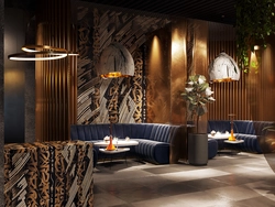 Kafe Daxili Qonaq Otağı