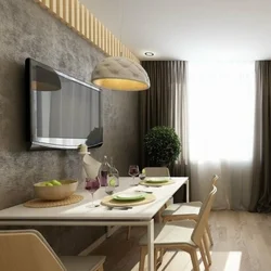 Kitchens with access to a balcony and a sofa photo