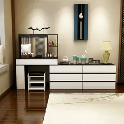 Bedroom table photo in modern style