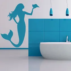 Bathroom stencil design