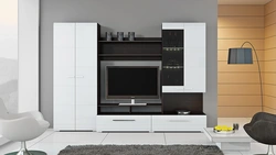 Living room furniture glossy photo