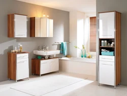 Bathroom furniture color photo