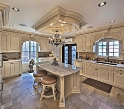 European kitchen interior