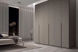 Hinged wardrobes for the bedroom in a modern style photo