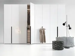 Hinged wardrobes for the bedroom in a modern style photo