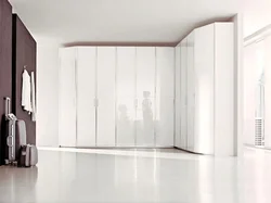 Hinged wardrobes for the bedroom in a modern style photo