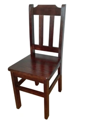 Wooden kitchen chairs with back photo