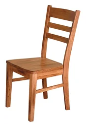 Wooden kitchen chairs with back photo