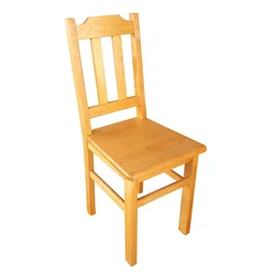 Wooden kitchen chairs with back photo