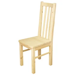 Wooden kitchen chairs with back photo