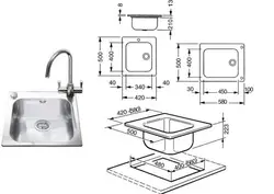 Kitchen Sinks Photo Dimensions