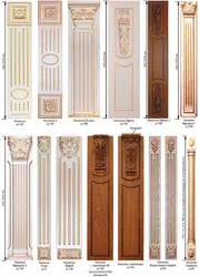 Photo of pilasters for kitchens
