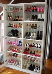 Storing Shoes In The Hallway Photo