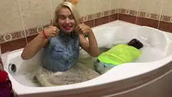 Mom Bath Photo