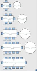 Kitchen Table Sizes Photo