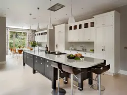 Kitchen design large table