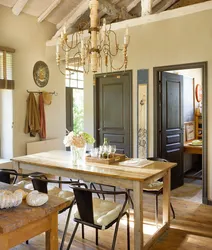 Interior old house kitchen