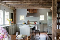 Interior old house kitchen