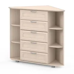 Corner chests of drawers in the living room modern photos