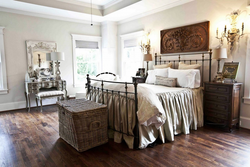 Vintage bedroom interior