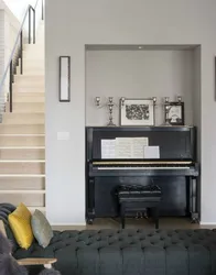Piano in the living room photo