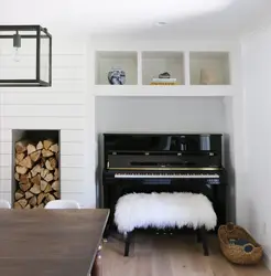 Piano in the living room photo