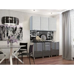 Kitchen color titanium photo