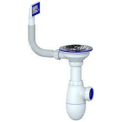 Siphon for kitchen sink photo