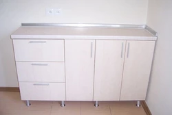 Photo of kitchen cabinet