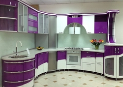 Шағын ас үйге арналған радиус ас үйлерінің фото бұрышы