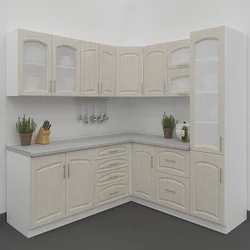 Kitchen color white oak photo