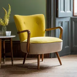Soft chair for bedroom photo