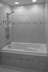 Empty bathtub photo