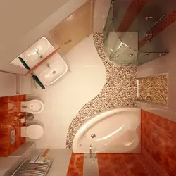 Üçbucaqlı vanna dizaynı