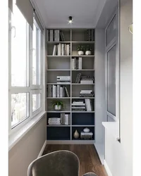 Loggia shelf design