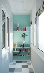Loggia shelf design