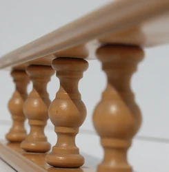 Mətbəx üçün balustrades bu şəkil