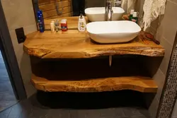 Slab in the bathroom photo