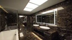 Slab in the bathroom photo