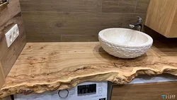 Slab in the bathroom photo