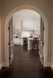 Photo of the kitchen entrance