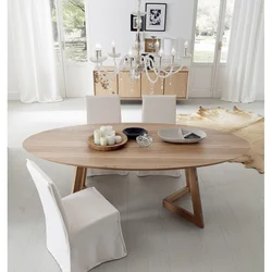 Photo Of Oval Tables For The Kitchen