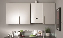 Газовый котел в интерьере кухни фото