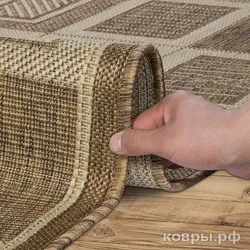 Циновка на пол на кухню фото