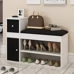 Narrow cabinet in the hallway photo
