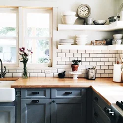 Tiles for a small kitchen in the kitchen photo