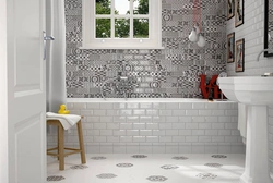 Hamam kafel patchwork şəkil