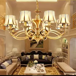 Chandeliers for a bedroom in a classic style photo
